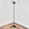 Longchamps floor lamp LED black, 1-light source