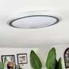 Arima ceiling light LED grey, white, 1-light source