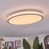 Anora ceiling light LED copper, white, 1-light source