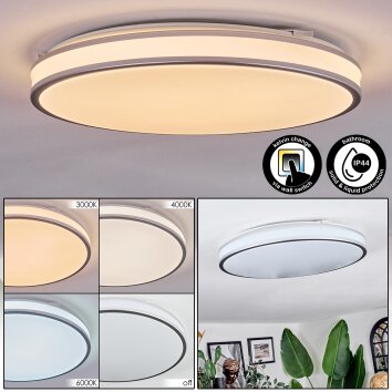 Arima ceiling light LED grey, white, 1-light source