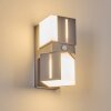 Swanek outdoor wall light, wall light LED anthracite, 2-light sources, Motion sensor