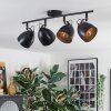 Bjedstrup ceiling light, ceiling spotlight black, 4-light sources