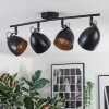 Bjedstrup ceiling light, ceiling spotlight black, 4-light sources