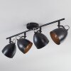 Bjedstrup ceiling light, ceiling spotlight black, 4-light sources