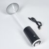 Eryon desk lamp, table lamp LED black, white, 1-light source