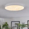 Mentque ceiling light LED white, 1-light source