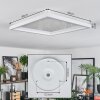 Xarel ceiling light, Panel LED white, 1-light source