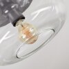 Boza ceiling light, globe light clear, 1-light source