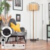 Barcos floor lamp Ecru, black, 1-light source