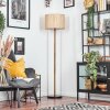 Bongal floor lamp Ecru, black, 1-light source