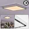 Finsrud ceiling light, Panel LED chrome, 1-light source