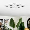 Finsrud ceiling light, Panel LED chrome, 1-light source