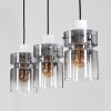 Hasvik hanging light, pendant light white, 3-light sources