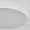 Diagonal ceiling light LED white, 1-light source, Remote control