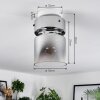 Hasvik ceiling light, ceiling spotlight white, 1-light source