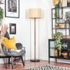 Sabadim floor lamp Ecru, black, 1-light source