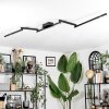 Nilar ceiling light LED black, 1-light source