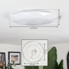 Arzel ceiling light LED white, 1-light source