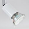 Gjedso ceiling light, ceiling spotlight LED chrome, white, 3-light sources