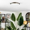 Brena ceiling light LED matt nickel, 1-light source