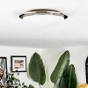 Brena ceiling light LED matt nickel, 1-light source