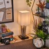 Caren desk lamp, table lamp Ecru, black, 1-light source