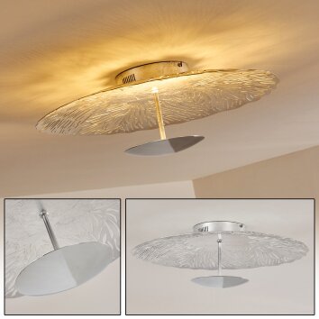 Ceiling Light Schwenburg LED silver, 1-light source