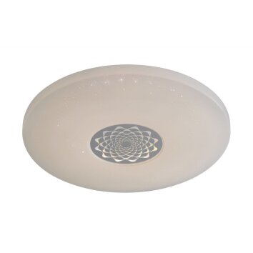 Wofi MORIS ceiling light LED white, 1-light source, Remote control