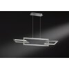 Pendant Light WOFI MURIEL LED matt nickel, 1-light source