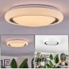 Kaas ceiling light LED black, white, 1-light source