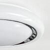 Kaas ceiling light LED black, white, 1-light source