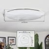 Arzel ceiling light LED white, 1-light source