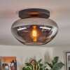 Mertola ceiling light, globe light Smoke-coloured, 1-light source