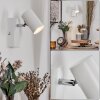 Gesteira wall light, wall spotlight white, 1-light source