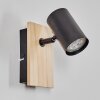 Gesteira wall light, wall spotlight Ecru, black, 1-light source