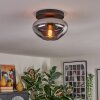 Mertola ceiling light, globe light Smoke-coloured, 1-light source