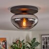 Mertola ceiling light, globe light Smoke-coloured, 1-light source