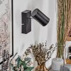 Gesteira wall light, wall spotlight black, 1-light source