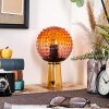 Maiorca table lamp orange, black, 1-light source