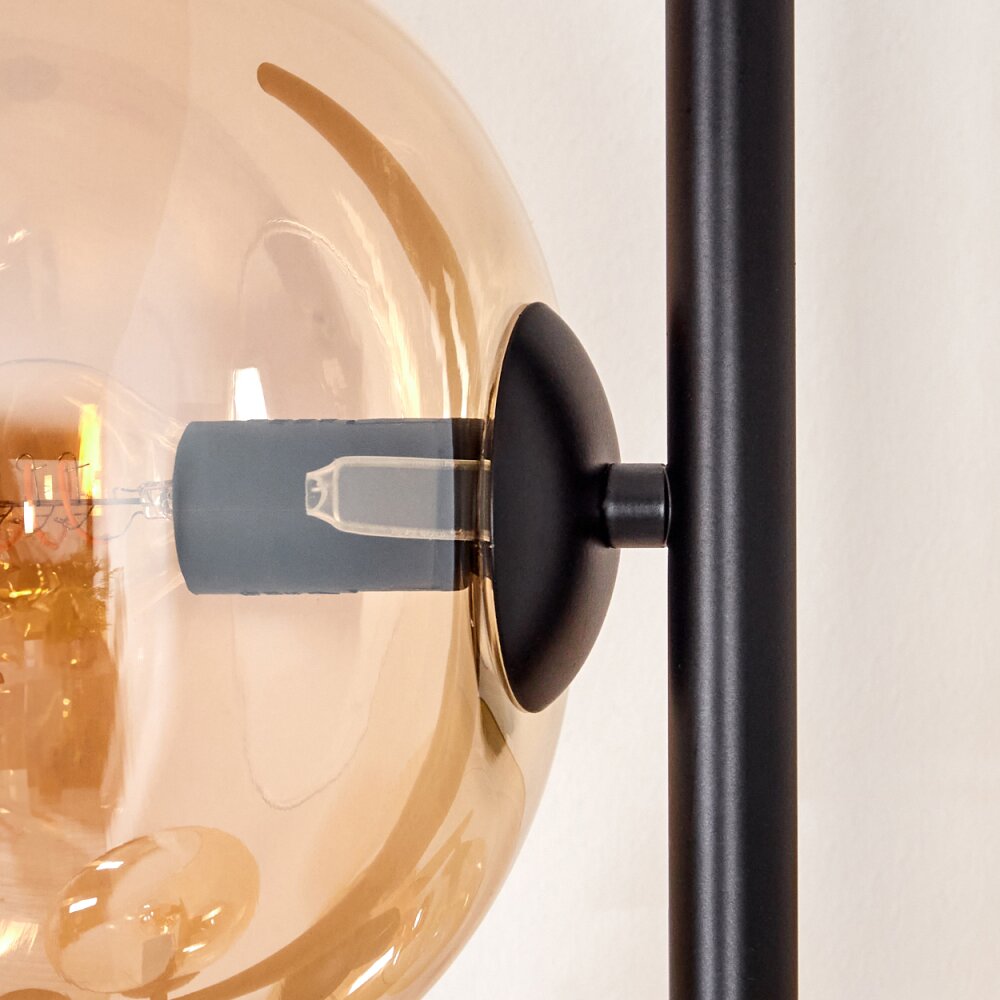 Apedo floor lamp Amber, 3-light sources