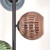 Koyoto floor lamp blue, green, coppery, 3-light sources