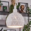 Ceira hanging light, pendant light white, 1-light source