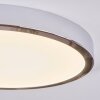 Finsrud ceiling light LED chrome, 1-light source