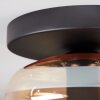 Mertola ceiling light, globe light Amber, 1-light source