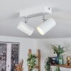 Gesteira ceiling light, ceiling spotlight white, 2-light sources