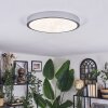 Ciron ceiling light LED silver, 1-light source, Remote control