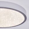 Ciron ceiling light LED silver, 1-light source, Remote control