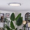 Ciron ceiling light LED silver, 1-light source, Remote control