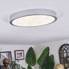 Ciron ceiling light LED silver, 1-light source, Remote control