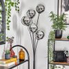 Gastor floor lamp chrome, Smoke-coloured, 5-light sources